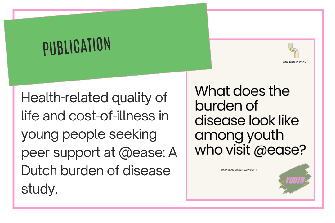 Health-related quality of life and cost-of-illness in young people seeking peer support at @ease